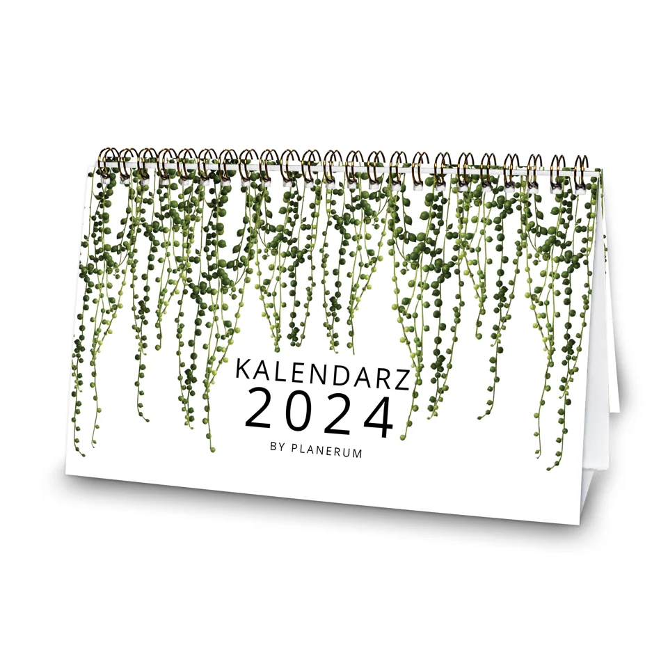 Kalendarz biurkowy Botaniczny 2024